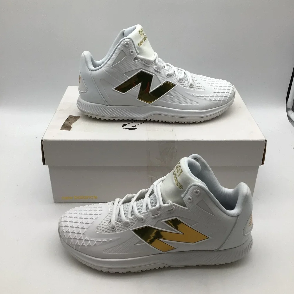 New Balance FuelCell Ohtani 1 Trainer‎ TSHOWT1 Shoes White Gold Mens Size 10 New